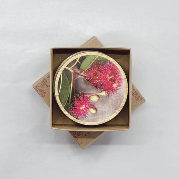 Coaster Round Botanic Flowering Gum Set of 6 - Buttonworks
