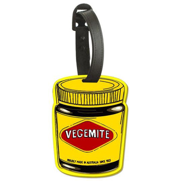 Luggage Tag Vegemite Jar PVC - Vegemite