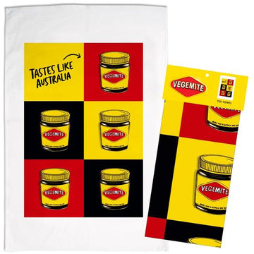 Teatowel Vegemite Pop Art - Vegemite