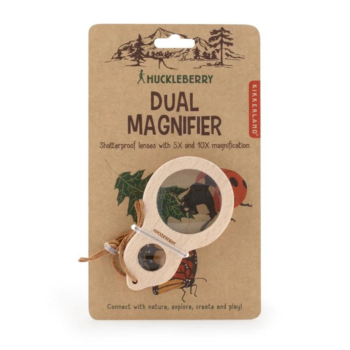 Kikkerland Great Outdoors Dual Magnifier Kikkerland Great Outdoors Dual Magnifier