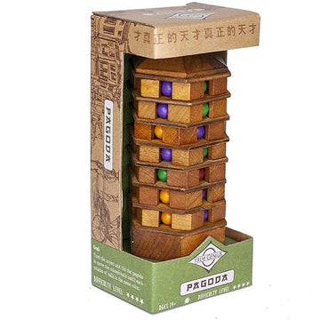 Wood Puzzle Pagoda - True Genius