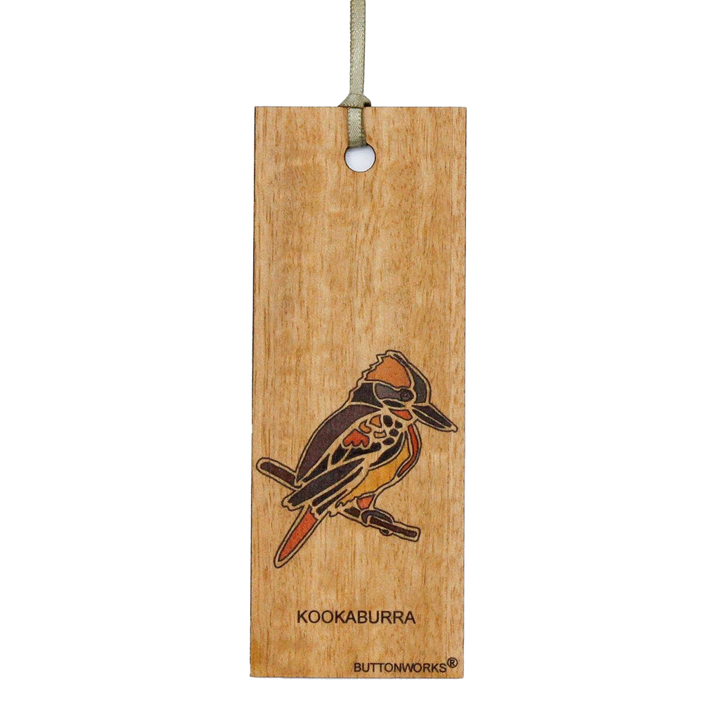 Bookmark Coloured Kookaburra - Buttonworks – National Museum Australia