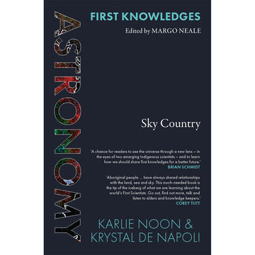 'Astronomy Sky Country' book cover featuring a dark blue background with white text. The word 'Astronomy' is written on the side of the book with a multicoloured fill.