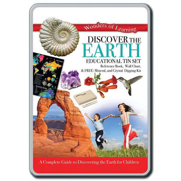 Discover Earth Tin Set - Science & Nature