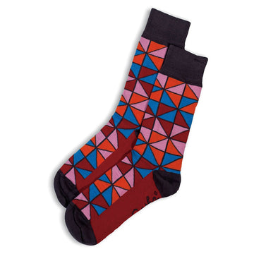 Socks Tiffany Red 2-8 - Otto and Spike