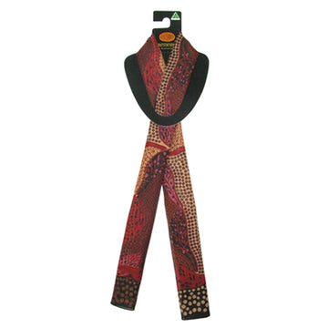 Scarf Norman Cox Bush Leaves Brown - Outstations