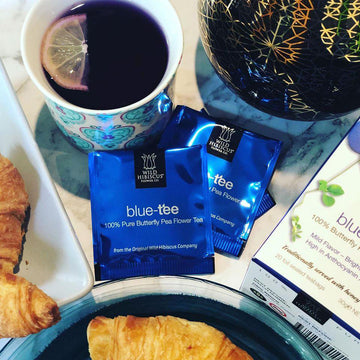 Tea HeartTee Hibiscus Blue 20 Bags - Wild Hibiscus