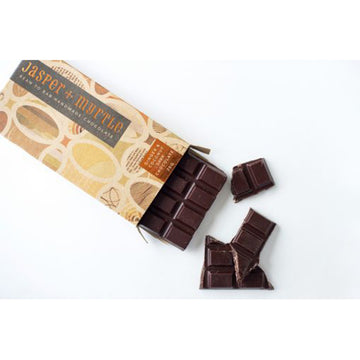 Chocolate Dark with Ginger & Coconut 70g - Jasper & Myrtle