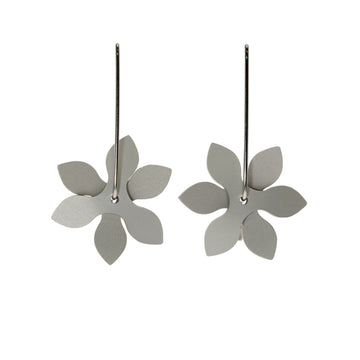 Earrings Silver Propeller/Point - Fink