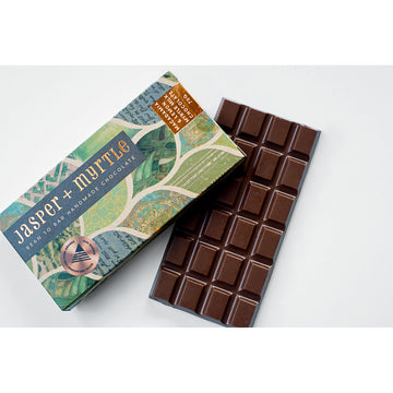 Chocolate Macadamia & Lemon Myrtle Milk 70g - Jasper & Myrtle