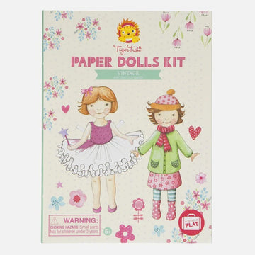 Paper Dolls Kit Vintage - Tiger Tribe