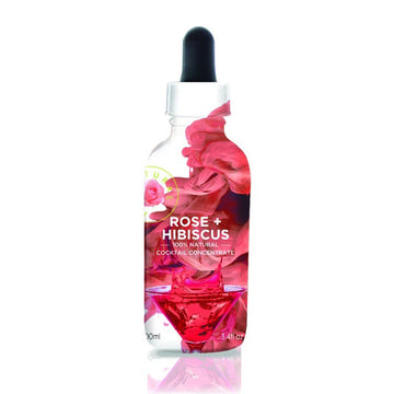 Flower Extract Rose and Hibiscus Pink - Wild Hibiscus Flower Co