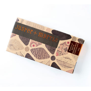 Chocolate Black & White Sesame Milk 70g - Jasper & Myrtle