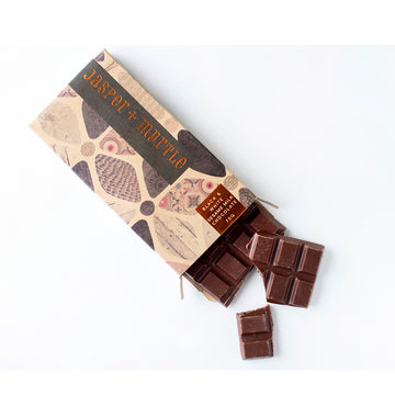 Chocolate Black & White Sesame Milk 70g - Jasper & Myrtle
