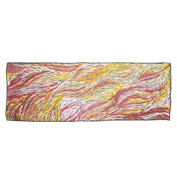 Silk Scarf Jeannie Petyarre Orange - Utopia