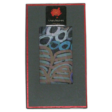 Silk Scarf Betty Long Purple/Green - Utopia