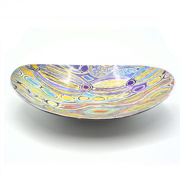 Bowl Boat Shape Judy Watson JWA628 - Better World Arts