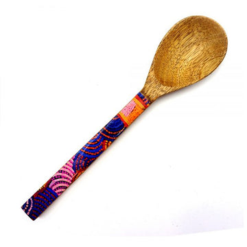 Serving Spoon Wood Nora Nyutjanka Davidson NDA802 - Better World Arts