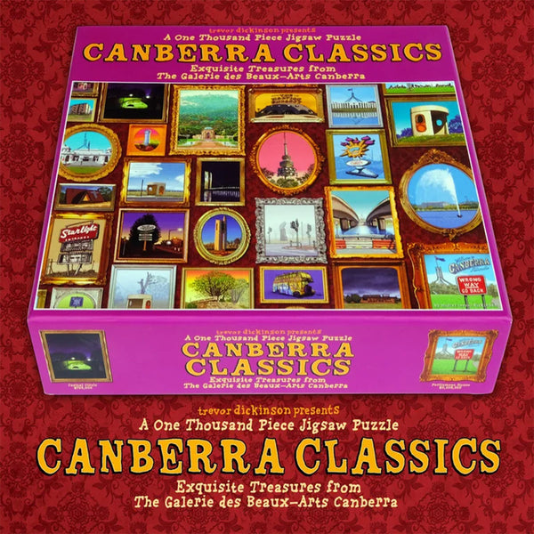 Jigsaw Puzzle Canberra Classics 1000pc Trevor Dickinson National