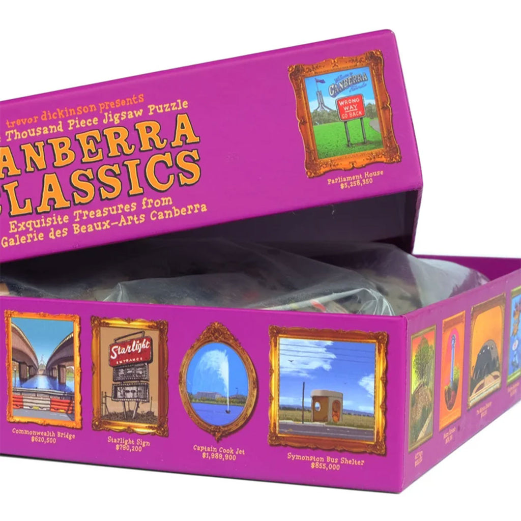 Jigsaw Puzzle Canberra Classics 1000pc Trevor Dickinson National