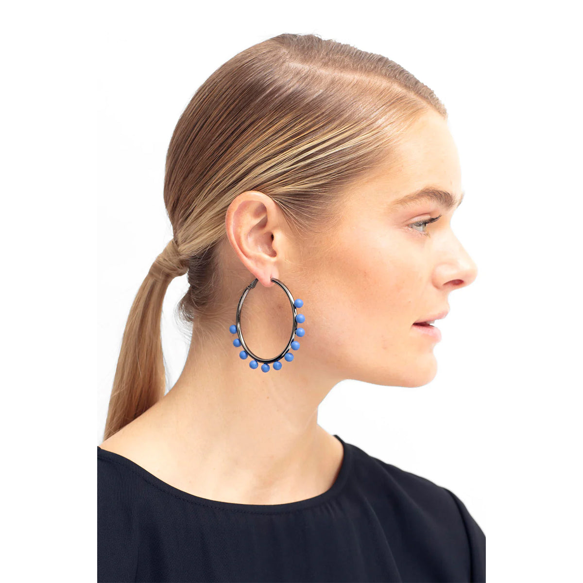 Triple Layer Quirky Hoop Earrings | Salty – Salty Accessories