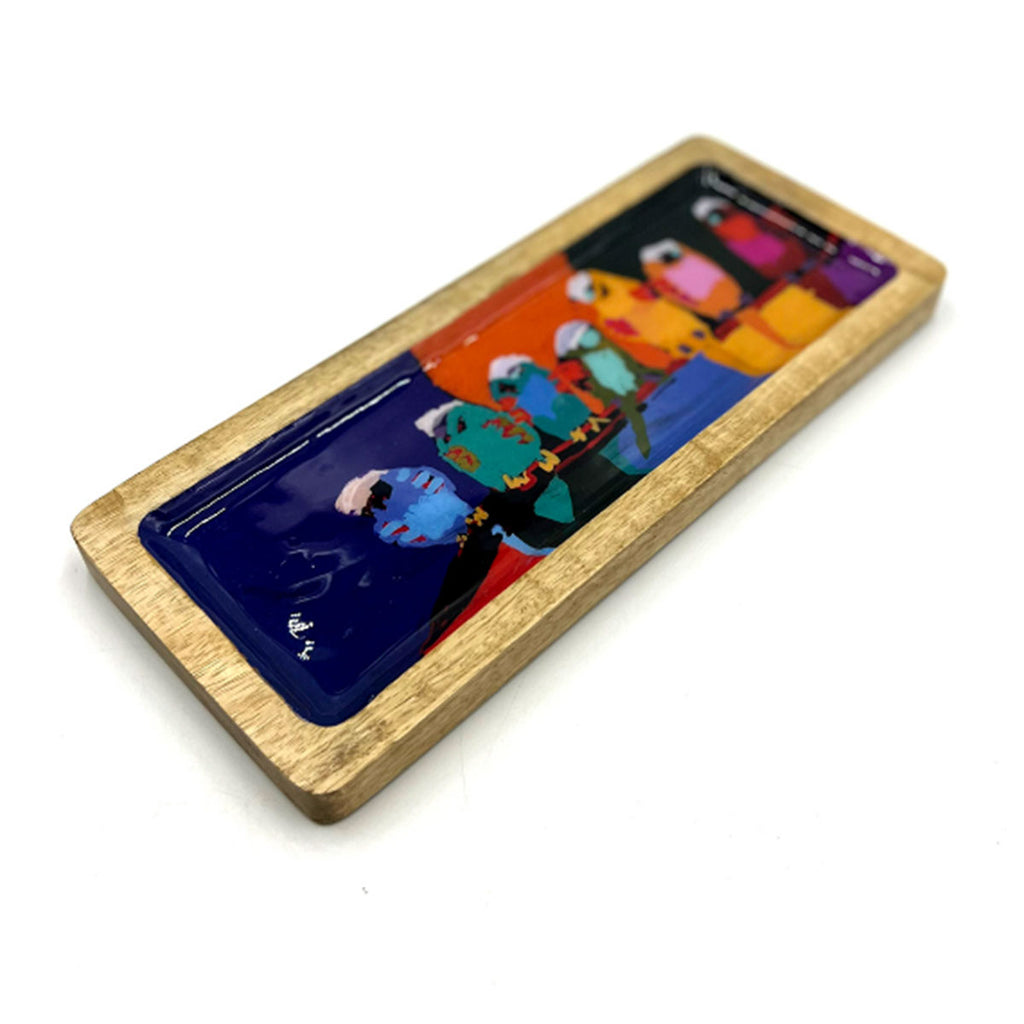 Wooden Tray Stephen Jupurrula Nelson ASJN668 - Better World Arts main image 1