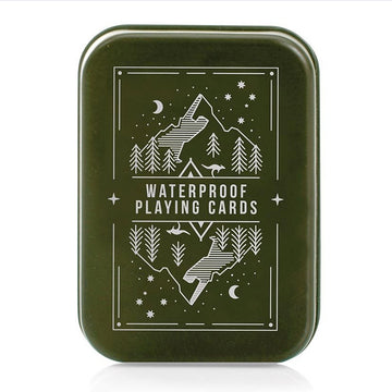 Waterproof Playing Cards Tin - Isalbialbi