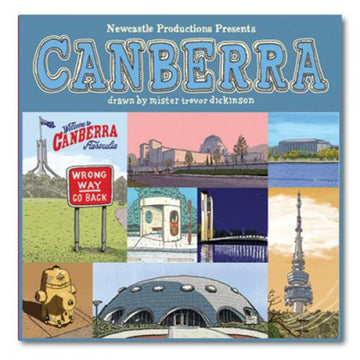 Magnet Assorted Canberra Pack of 8 - Trevor Dickinson