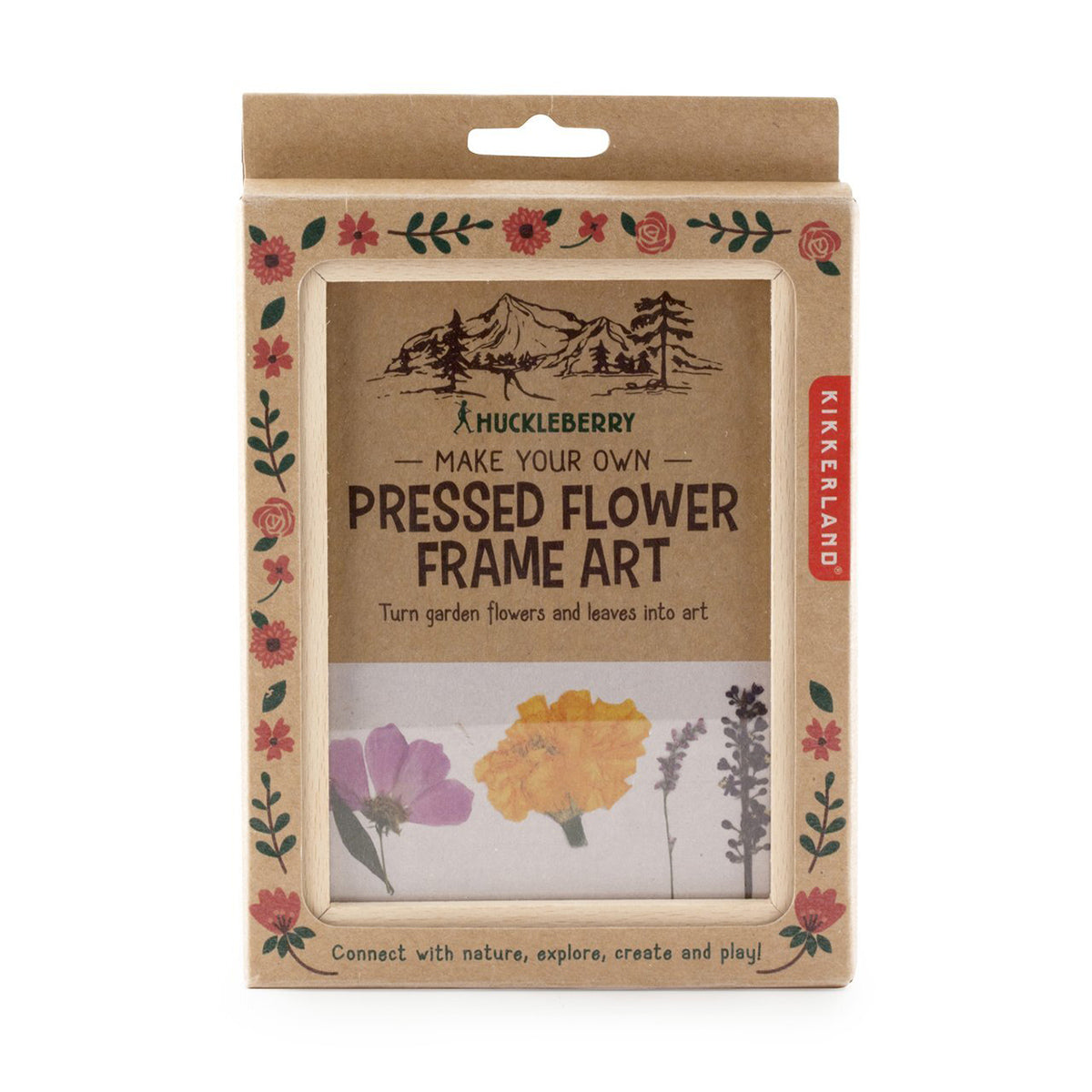 Kikkerland Great Outdoors Flower Press Frame Kikkerland Great Outdoors Flower Press Frame