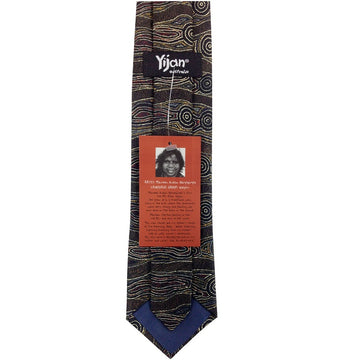 Tie Maureen Hudson Water Dreaming Brown -  Yijan