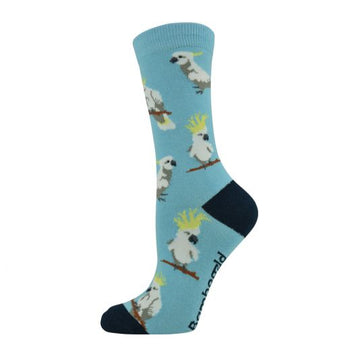 Socks Cocky Blue Bamboo W2-8 - Bamboozld