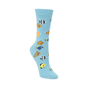 Socks Aquarium Blue 2-8 - Bamboozld