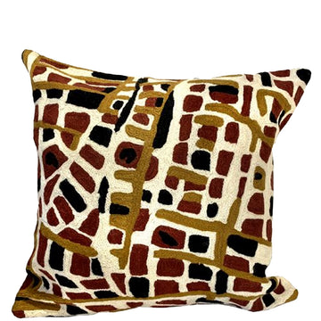 Cushion Cover 40x40cm Jane Margaret Tipuamuntumirri JTI151 - Better World Arts
