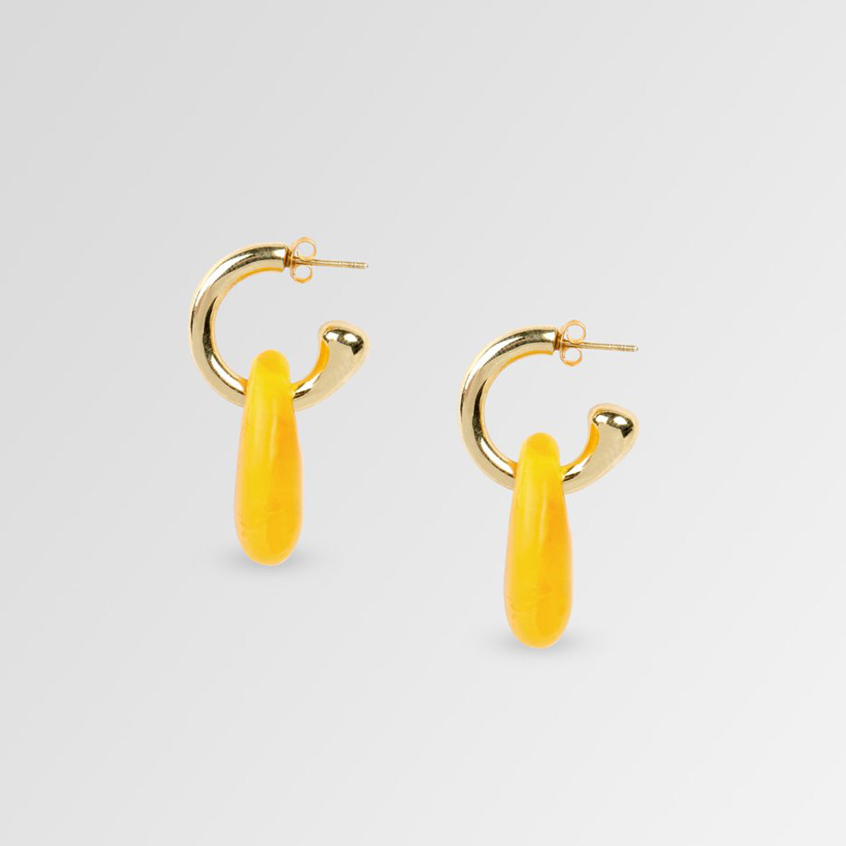 Earrings Rock Hoop Small Honeycomb Dinosaur Designs