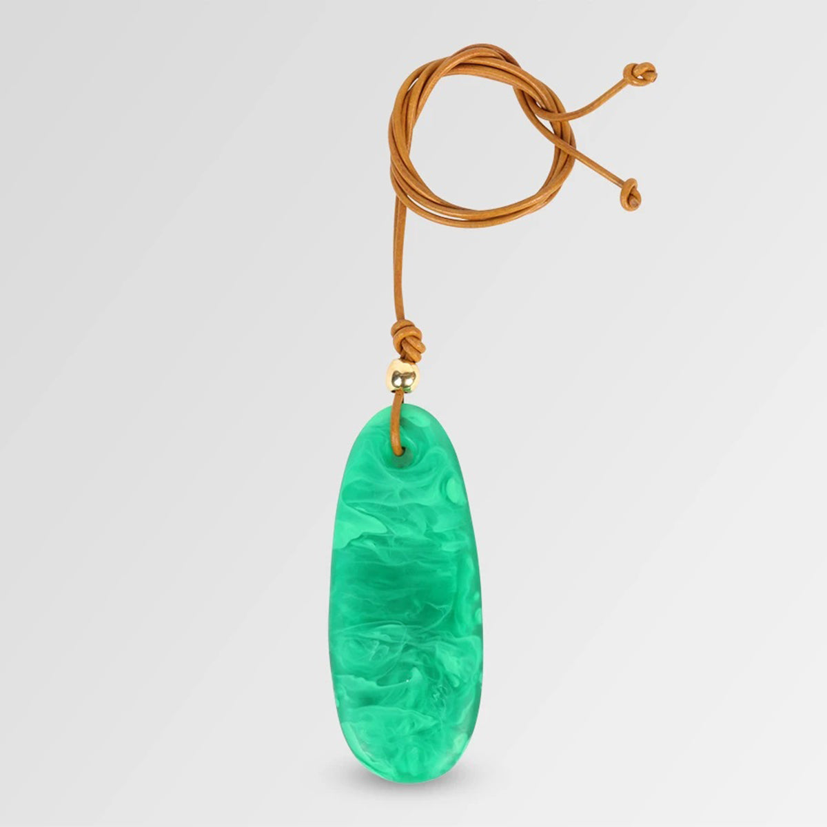 Green rock new arrivals necklace
