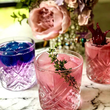 Flower Extract Rose and Hibiscus Pink - Wild Hibiscus Flower Co