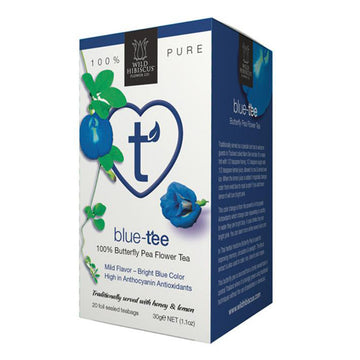 Tea HeartTee Hibiscus Blue 20 Bags - Wild Hibiscus