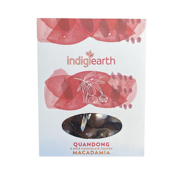 Chocolate Quandong & Milk Coated Macadamia - Indigiearth