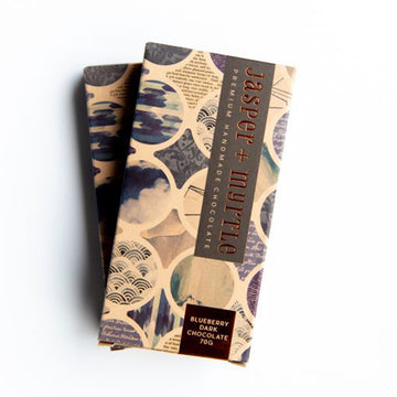 Chocolate Blueberry Dark Chocolate 70g - Jasper & Myrtle