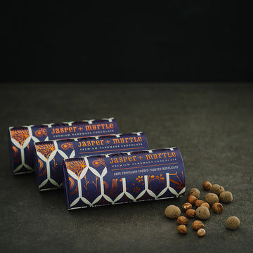 Chocolate Panning Dark Hazelnuts 200g - Jasper & Myrtle