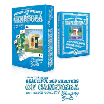 Playing Cards Bus Shelter - Trevor Dickinson