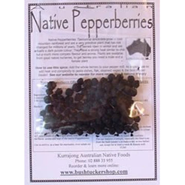 Native Pepperberries Spice Card - Wild Hibiscus