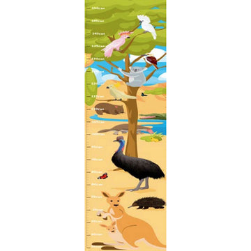 Height Chart Aussie Animals