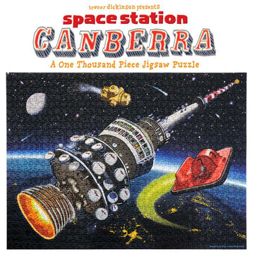 Jigsaw Puzzle Space Station Canberra 1000 pc - Trevor Dickinson