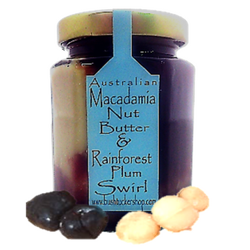 Macadamia Nut & Plum Swirl 130g - Wild Hibiscus
